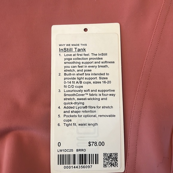 Lululemon Instill tank. - Picture 2 of 3